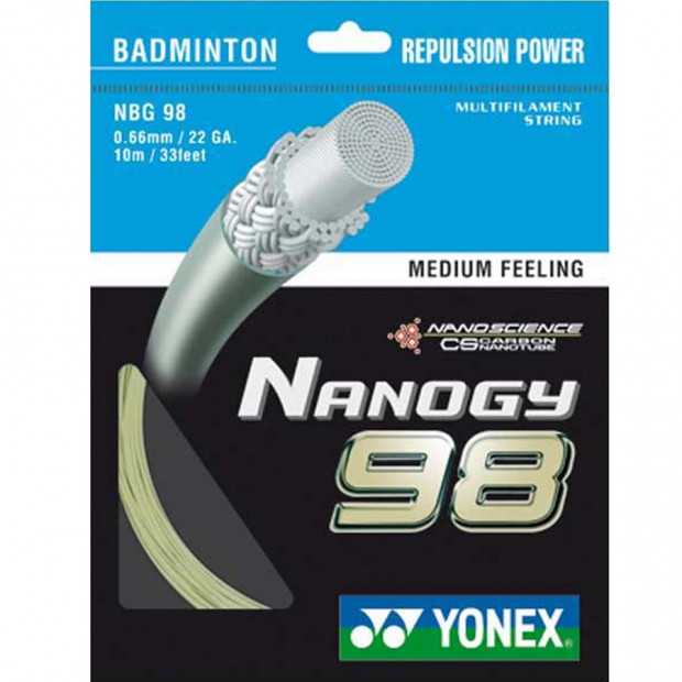 Badmintonový výplet Yonex Nanogy 98 0,66 mm (10 m)
