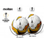 Fotbalový míč Molten Europa League F4U1710-K19