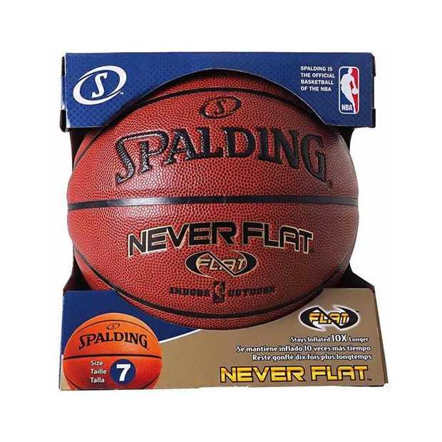 Basketbalový míč Spalding NBA Neverflat Indoor / Outdoor, velikost 7