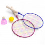 Dětský badmintonový set Meteor 2 rakety + 2 míčky + obal