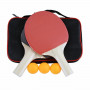 Set na stolný tenis MASTER T30 Obľúbený set na stolný tenis, vhodný pre rekreačné hru. Sada obsahuje dve rakety + 3 loptičky. Technické dáta: dve rakety tri loptičky farba loptičiek: žltá prakt