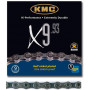řetěz KMC X-9.93 stř/šedý