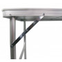 Kempingový skládací přenosný stůl CAMP ALU SEDCO 80x60x70 cm
