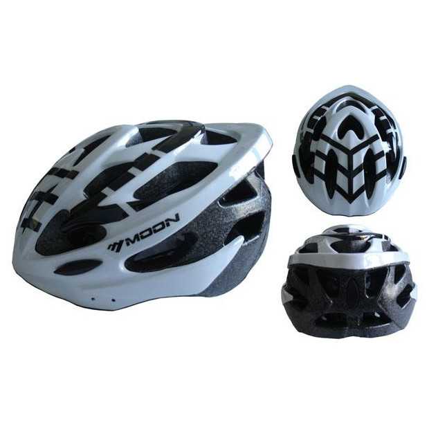 ACRA CSH30B-L bílá cyklistická helma velikost L (58-61cm) 2018