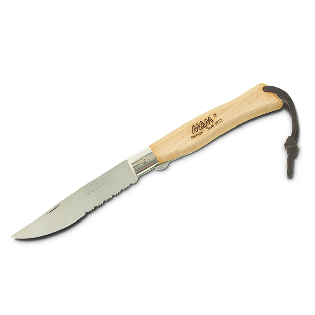 MAM Douro 2066 Plus Zavírací nůž s pojistkou - buk, 10,5 cm