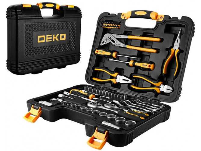 Zestaw narzędzi Deko Tools TZ65, 65 sztuk