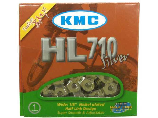 Řetěz KMC HL-710 - balený,  barva stříbrná
