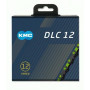 řetěz KMC DLC 12 zeleno/černý v krabičce 126 čl.