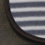 YATE Pikniková deka fleece s PEVA fólií  200x200 cm, modrá/šedá