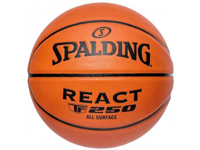 Basketbalový míč SPALDING React TF250 - 7