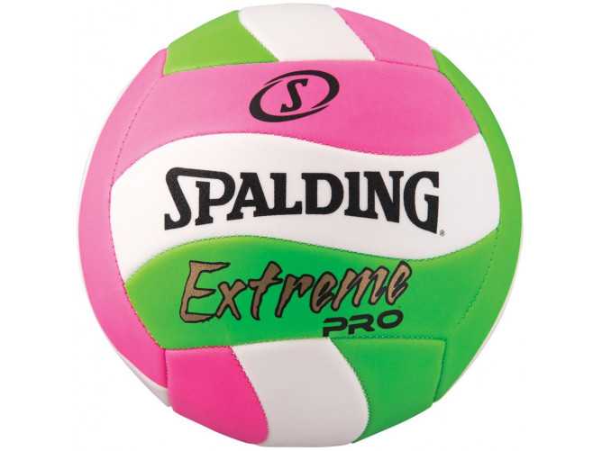 Volejbalový míč SPALDING Extreme Pro Pink/Green/White