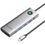 Stacja dokująca HUB 10w1 Orico USB-C, HDMI, 3xUSB, SD/TF, Audio (szara)