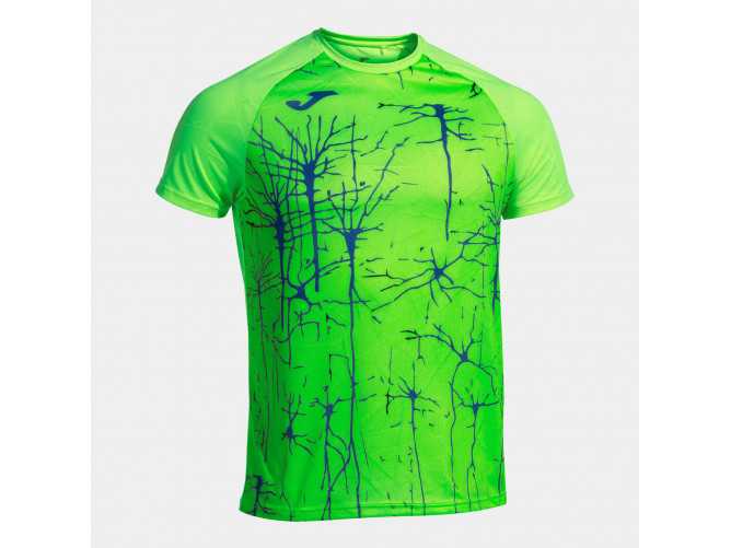 Sportovní třičko Joma Elite IX short sleeve t-shirt fluor green 102755.027