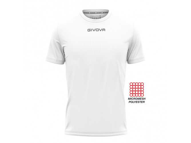 Sportovní Tričko Givova One bílé MAC01 0003