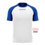 Sportovní Tričko Givova Capo bílé světle modré MAC03 0302