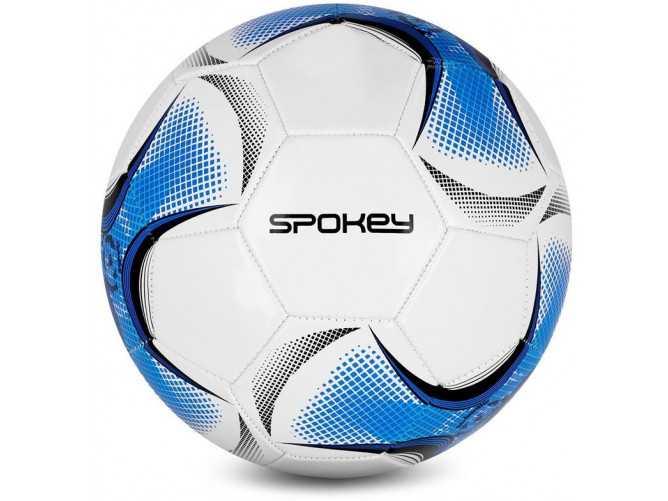 Spokey GOAL Fotbalový míč vel. 5, bílo-modrý