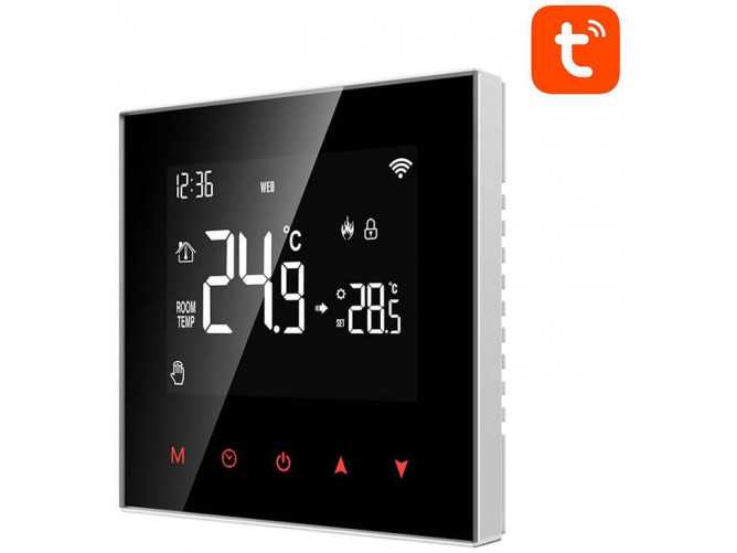 Chytrý termostat pro vytápění kotlů Avatto WT100 3A WiFi Tuya