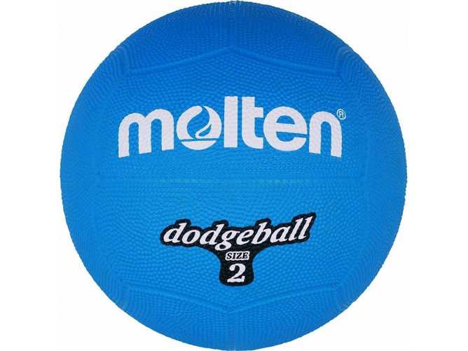 DB2-B Piłka gumowa Molten dodgeball size 2